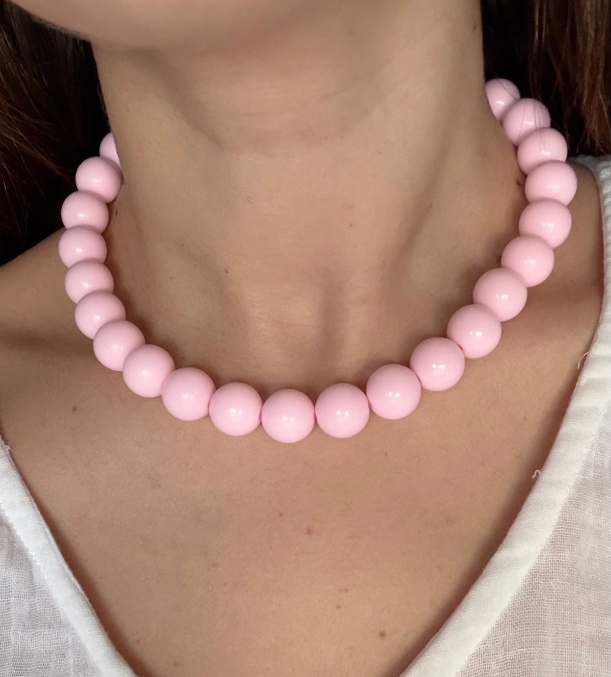 Collar summer rosa