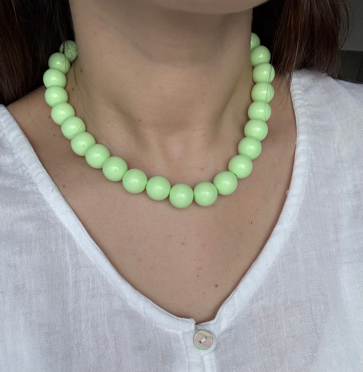 Collar summer verde