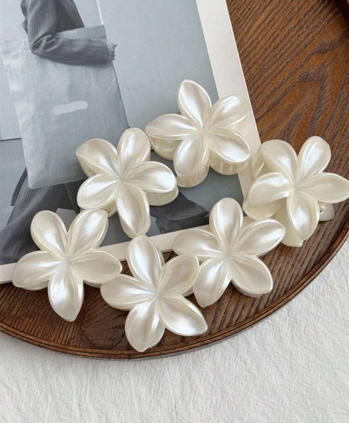 Pinzas Hawai blanca