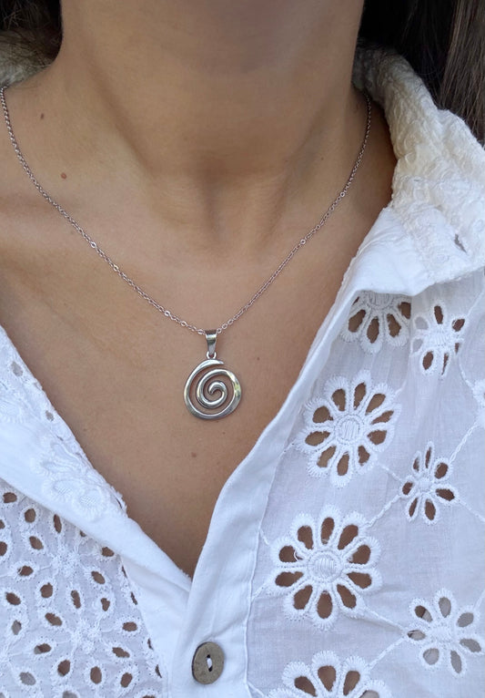 Collar espiral acero quirúrgico