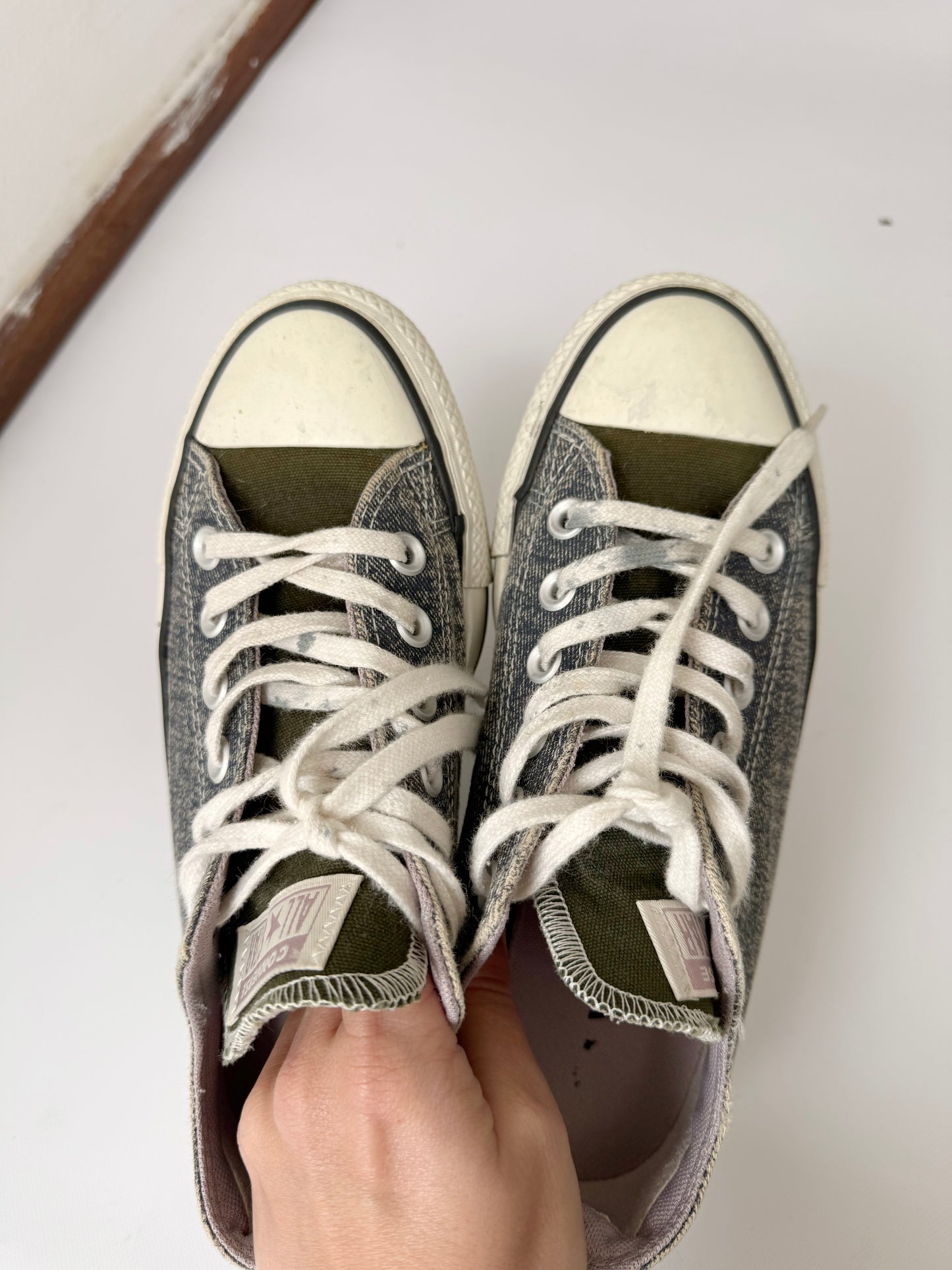 Championes converse Jean talle 36,5 arg