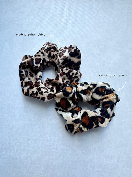 Scrunchies animal print