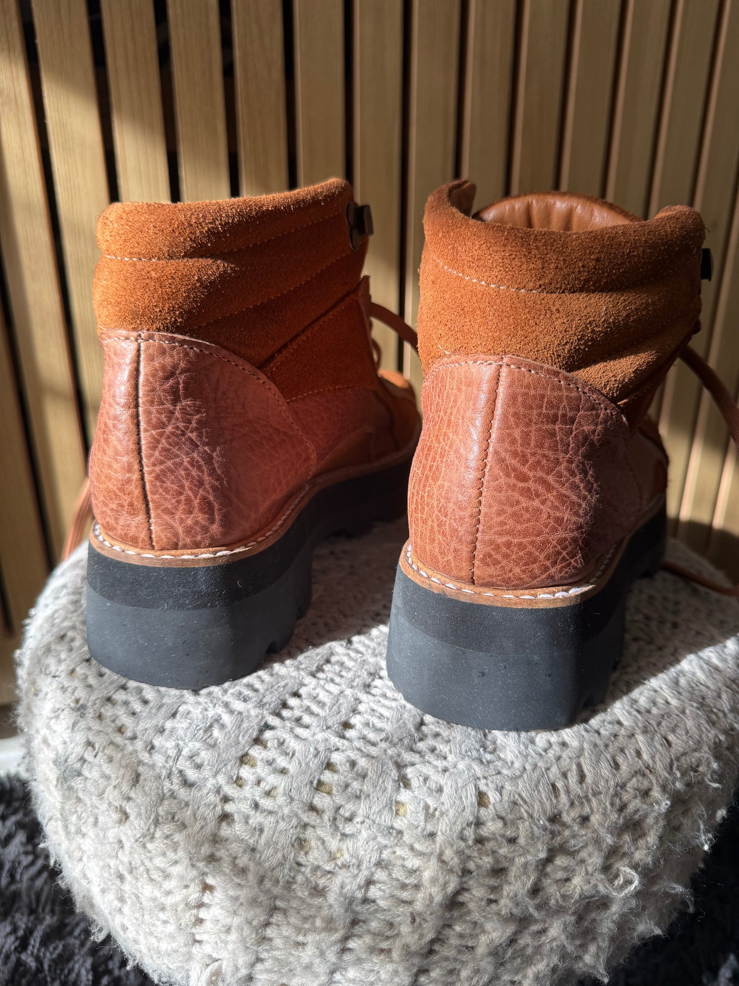 Botas Saura cuero talle 36