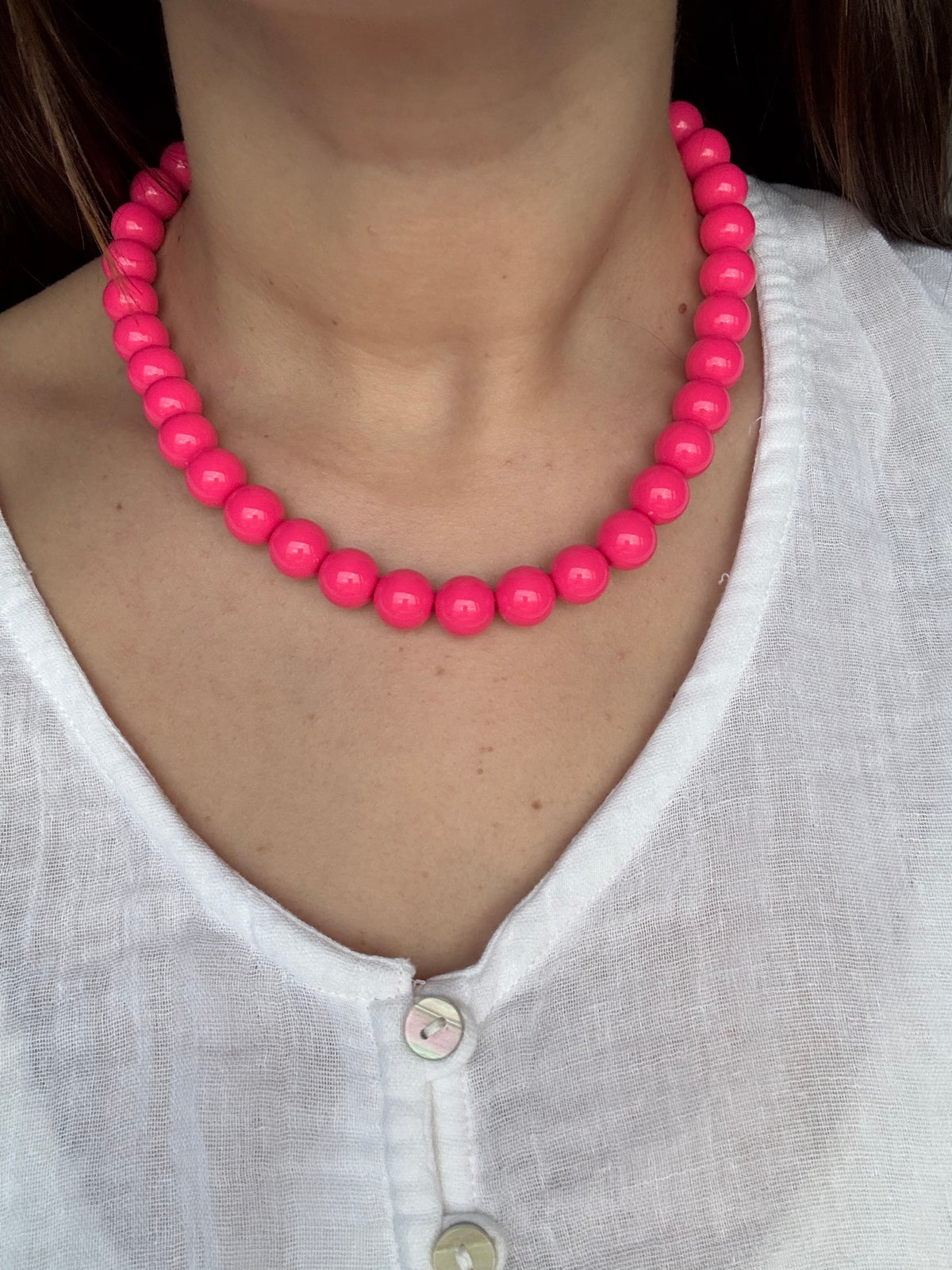 Collar summer fucsia