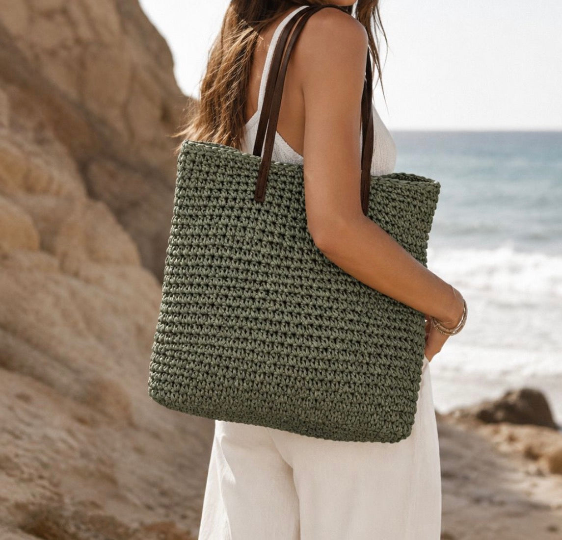 Bolso playa verde