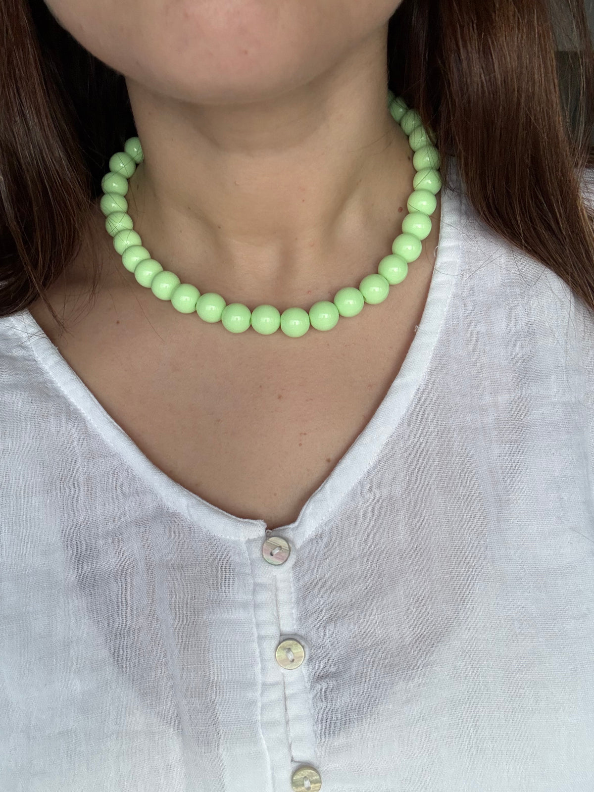 Collar summer verde