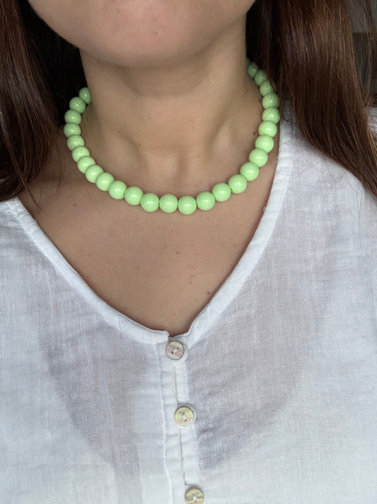 Collar summer verde