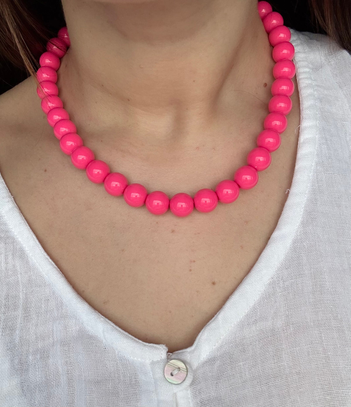 Collar summer fucsia