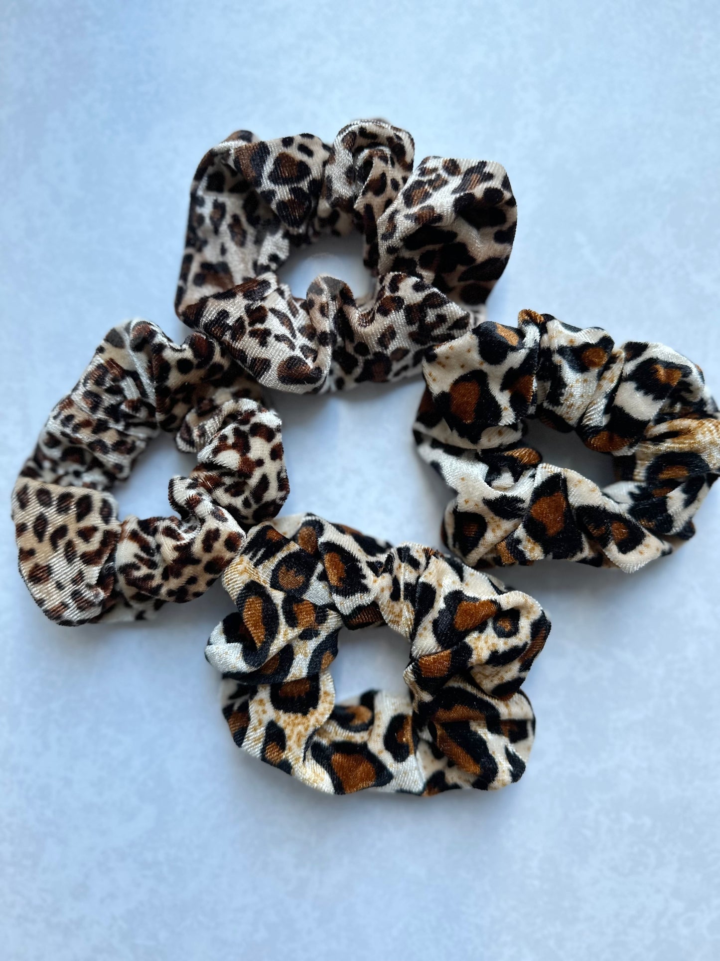 Scrunchies animal print